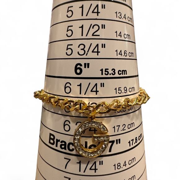 01. Givenchy G Charm Gold Bracelet - Picture 6 of 6